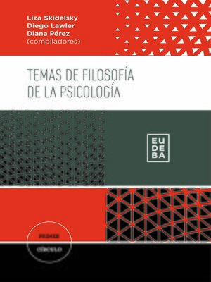 cover image of Temas de filosofía de la psicología